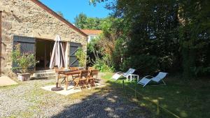 Zahrada ubytování Gîte à la campagne proche du littoral