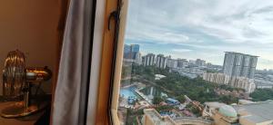 Vista generica su Petaling Jaya o vista sulla città dall'interno dell'appartamento