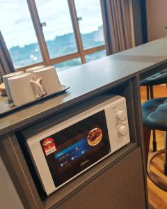 Cucina o angolo cottura di Sunway Resort Suite Linked to Pyramid and Lagoon