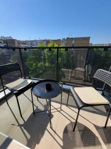 Balkón nebo terasa v ubytování Park Residence, Mirijevo, Beograd