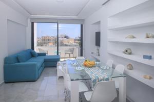 Posezení v ubytování Elegant penthouse in City Centre