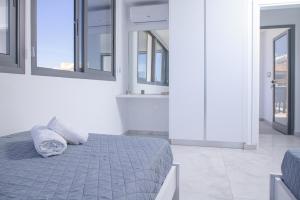 Postel nebo postele na pokoji v ubytování Elegant penthouse in City Centre + 7 fotografií