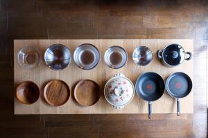 Kemudahan buat kopi dan teh di Lake England 富士山が見える隠れ家ロッジ