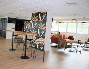 Posezení v ubytování Best Western Côte des Sables Plouescat