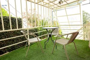 Balcone o terrazza di Kathmandu room with great view, like resort