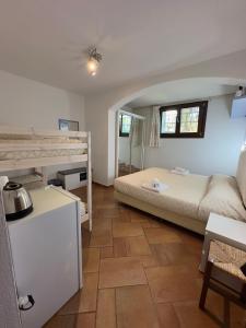 Kuchyň nebo kuchyňský kout v ubytování B&B Chorisia