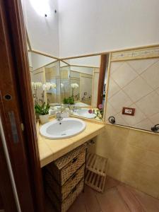 Koupelna v ubytování B&B Chorisia + 37 fotografií