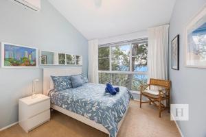 Una cama o camas en una habitación de Relaxing Getaway