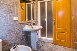 Koupelna v ubytování Casa Condesa de Albarei + 14 fotografií