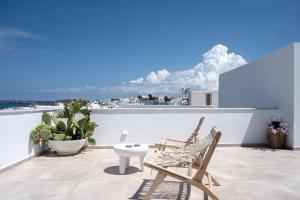 Balkón alebo terasa v ubytovaní Nevma Naousa Boutique Apartment