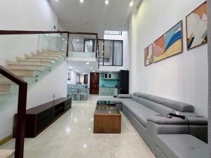 Posezení v ubytování Khang Nam House