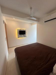 Postel nebo postele na pokoji v ubytování Hotel Lagoon Inn - Malviya Nagar