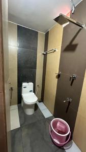 Koupelna v ubytování Jacob Residency