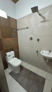 Koupelna v ubytování Jacob Residency