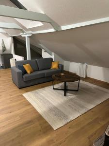 Χώρος καθιστικού στο appartement centre mulhouse