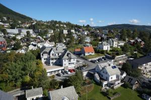 En generel udsigt til bjerge eller udsigt til bjerge taget fra hotellet