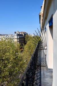 Balkón nebo terasa v ubytování Timhotel Invalides Eiffel