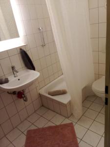 Koupelna v ubytování Apartment Metzingen City