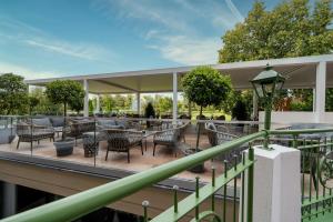 Balkón nebo terasa v ubytování Meiser SPA Resort
