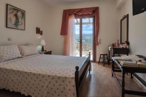 Posteľ alebo postele v izbe v ubytovaní Superior Crete Villa Villa Nikos Two-Bedroom Villa Private Pool Rethymnon + 21 fotografií