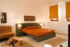 A seating area at Executive Rhodes Villa 4 Bedroom - 4 Bathroom Bd Villa Pefkos