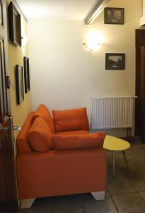 Posezení v ubytování Przytulny apartament-cosy and beautiful