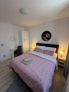Postel nebo postele na pokoji v ubytování Villa Tome