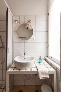 Kúpeľňa v ubytovaní BudaFlats Apartments II. + 26 fotografií