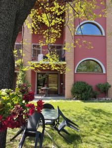 Zahrada ubytování B&B Rubino