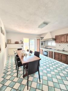 Kuchyň nebo kuchyňský kout v ubytování il rifugio di Francesca