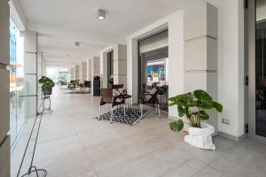 Vstupní hala nebo recepce v ubytování BI Hotel
