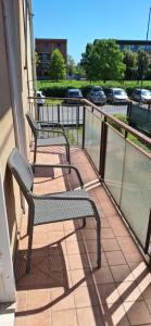 A balcony or terrace at VENICE Sweet Home - your home in a beautiful neighborhood of the City of Venice