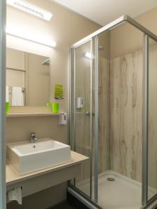Koupelna v ubytování Smart Motel