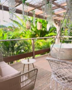 Zahrada ubytování Cocon des jardins - Bungalow & SPA