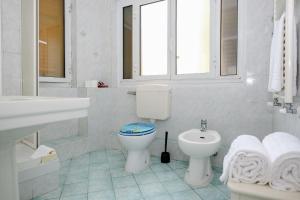 Koupelna v ubytování Hotel Caffaro
