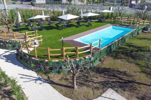 Bazén v ubytování Costa Blu - Pool & terrace lake view nebo v jeho okolí