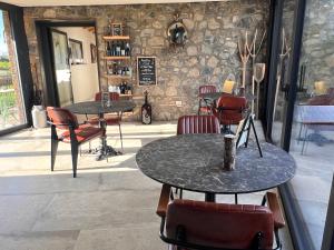 Posezení v ubytování Podere l'Alfina B&B - Bio Agriturismo