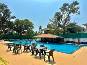 Πισίνα στο ή κοντά στο Assagao Serenity Newly Renovated