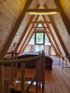 Posezení v ubytování Guest House Okropilauri