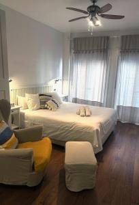 เตียงในห้องที่ Urban Flat Class