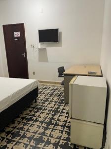 TV a/nebo společenská místnost v ubytování Salette Hotel