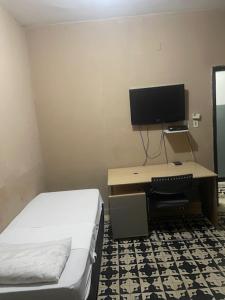 TV a/nebo společenská místnost v ubytování Salette Hotel