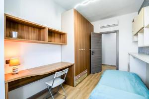 Postel nebo postele na pokoji v ubytování The house Garbagnate Milanese Milano