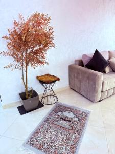 Luxe appartement Berkane的休息区