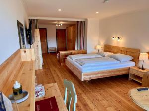 Letto o letti in una camera di Lexenhof