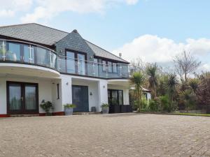 Bygningen som feriehuset ligger i