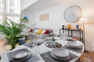Et opholdsområde på Duplex Cosy 6 personnes - Parking Gratuit - 15 min Centre de Paris Metro 13