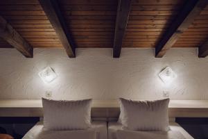 Χώρος καθιστικού στο Hotel Chalet Swiss