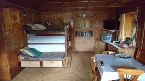 Kuchyň nebo kuchyňský kout v ubytování Pension Neuhaushof