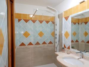 Koupelna v ubytování La pecorella in vacanza IUN R3384